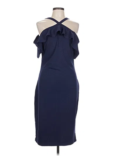 Pre-owned Unbranded Cocktail Dress In Blue
