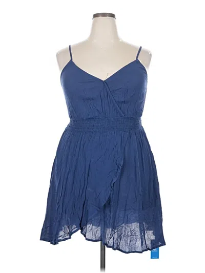 Pre-owned Unbranded Cocktail Dress In Blue