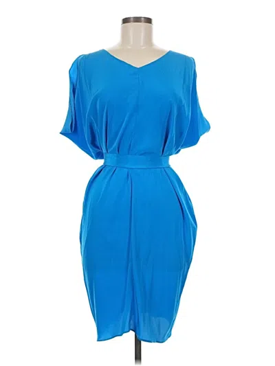 Pre-owned Unbranded Cocktail Dress In Blue