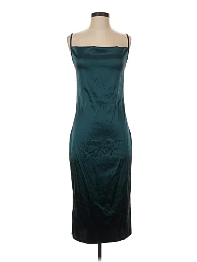 Pre-owned Unbranded Cocktail Dress In Blue