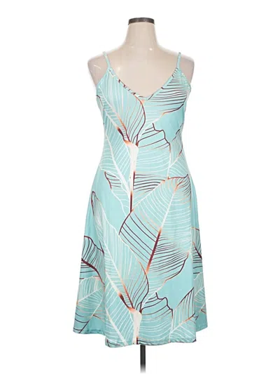 Pre-owned Unbranded Cocktail Dress In Blue