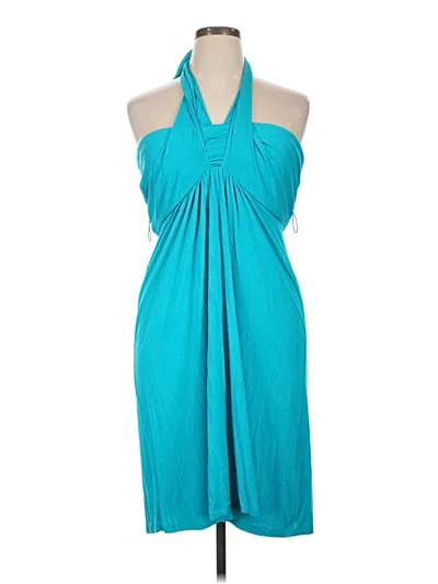 Pre-owned Unbranded Cocktail Dress In Blue