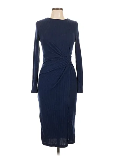 Pre-owned Unbranded Cocktail Dress In Blue