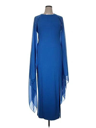 Pre-owned Unbranded Cocktail Dress In Blue
