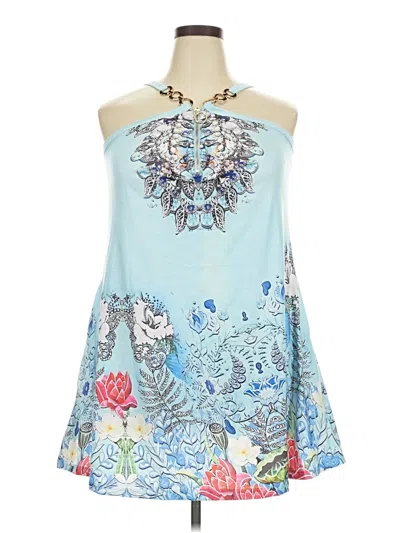 Pre-owned Unbranded Cocktail Dress In Blue