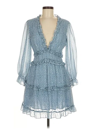 Pre-owned Unbranded Cocktail Dress In Blue
