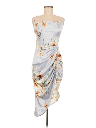 Pre-owned Unbranded Cocktail Dress In Blue