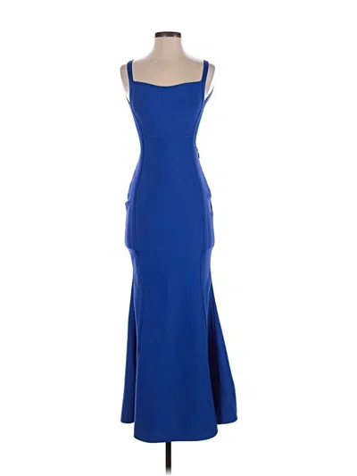 Pre-owned Unbranded Cocktail Dress In Blue