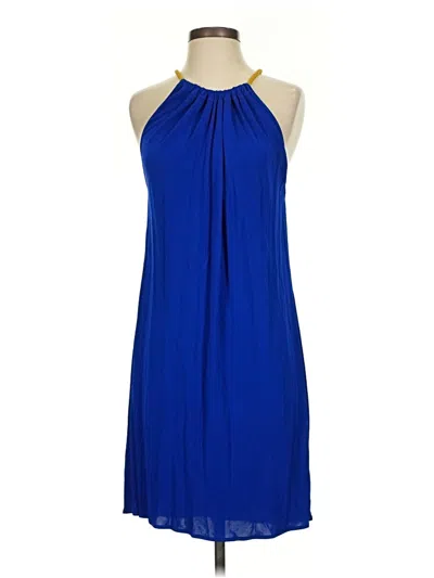 Pre-owned Unbranded Cocktail Dress In Blue