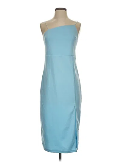 Pre-owned Unbranded Cocktail Dress In Blue