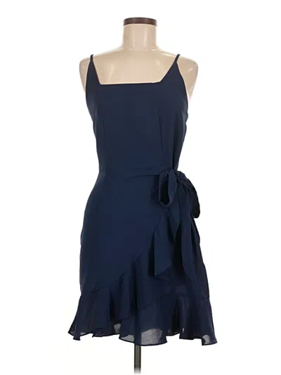 Pre-owned Unbranded Cocktail Dress In Blue