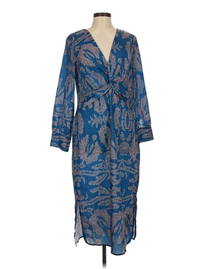 Pre-owned Unbranded Cocktail Dress In Blue