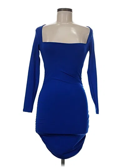Pre-owned Unbranded Cocktail Dress In Blue