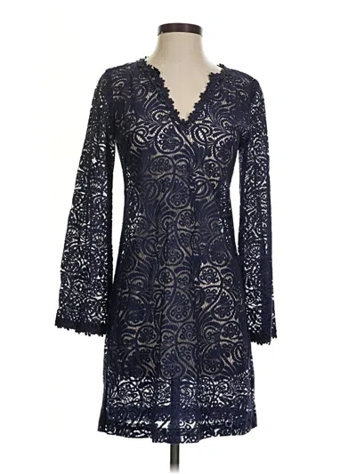 Pre-owned Unbranded Cocktail Dress In Blue