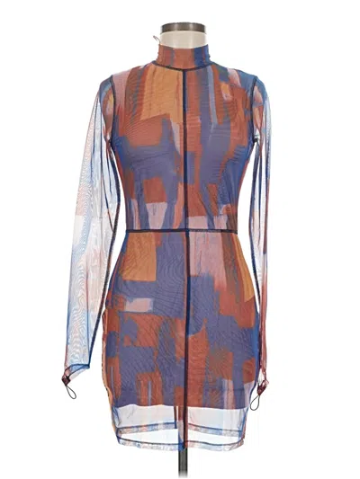 Pre-owned Unbranded Cocktail Dress In Blue