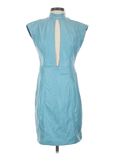 Pre-owned Unbranded Cocktail Dress In Blue
