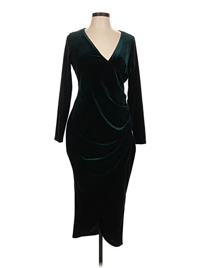 Pre-owned Unbranded Cocktail Dress In Blue