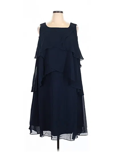 Pre-owned Unbranded Cocktail Dress In Blue