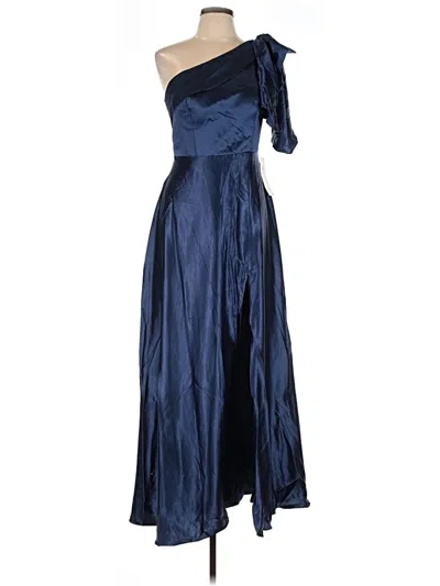 Pre-owned Unbranded Cocktail Dress In Blue