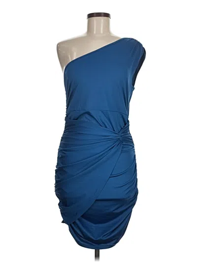 Pre-owned Unbranded Cocktail Dress In Blue