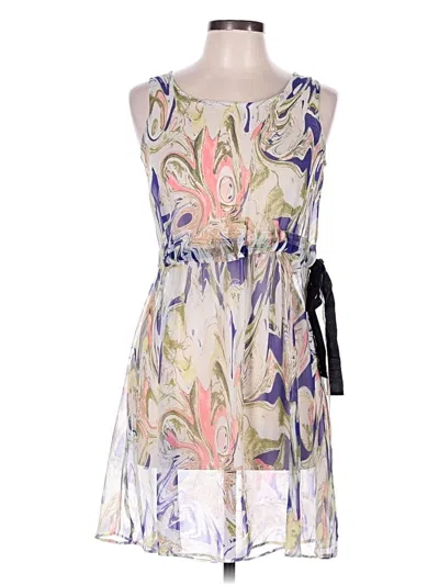Pre-owned Unbranded Cocktail Dress In Blue