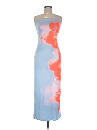 Pre-owned Unbranded Cocktail Dress In Blue