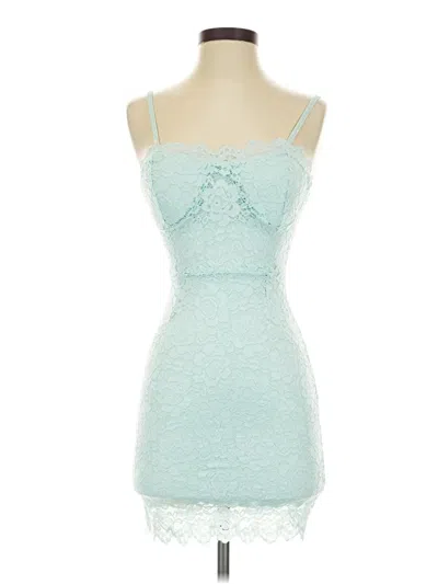Pre-owned Unbranded Cocktail Dress In Blue
