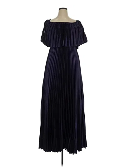 Pre-owned Unbranded Cocktail Dress In Blue