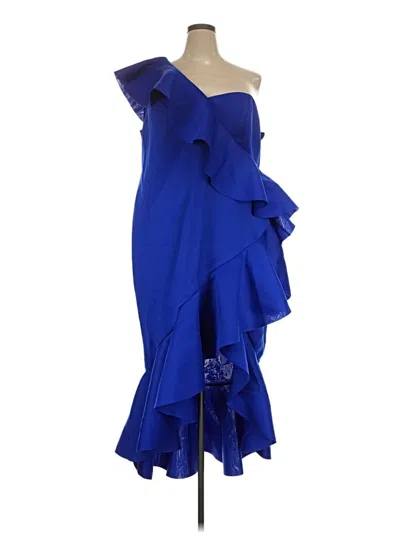 Pre-owned Unbranded Cocktail Dress In Blue