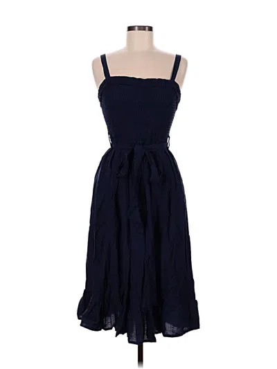 Pre-owned Unbranded Cocktail Dress In Blue