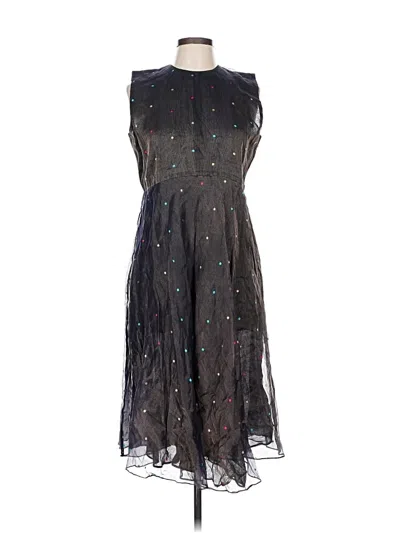 Pre-owned Unbranded Cocktail Dress In Brown