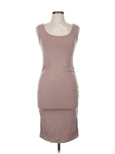 Pre-owned Unbranded Cocktail Dress In Brown