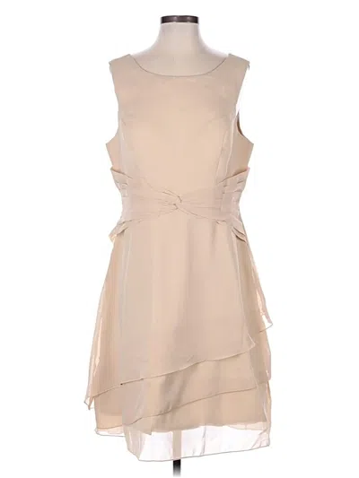 Pre-owned Unbranded Cocktail Dress In Brown