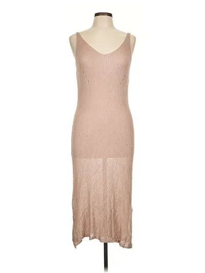 Pre-owned Unbranded Cocktail Dress In Brown