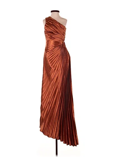 Pre-owned Unbranded Cocktail Dress In Brown
