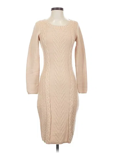 Pre-owned Unbranded Cocktail Dress In Brown