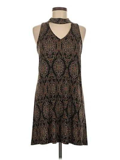Pre-owned Unbranded Cocktail Dress In Brown