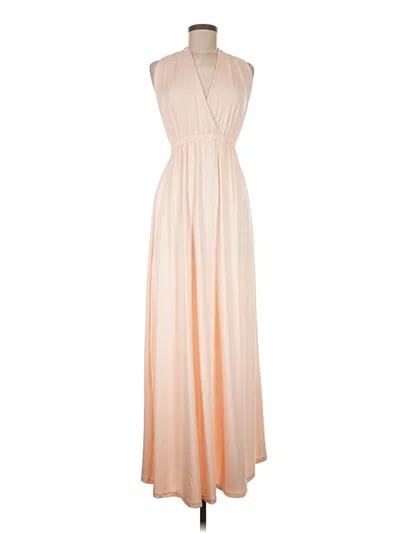 Pre-owned Unbranded Cocktail Dress In Brown