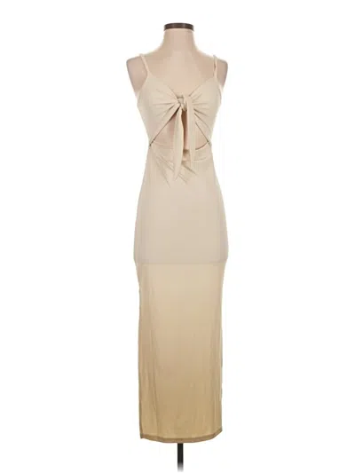 Pre-owned Unbranded Cocktail Dress In Brown