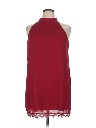 Pre-owned Unbranded Cocktail Dress In Burgundy