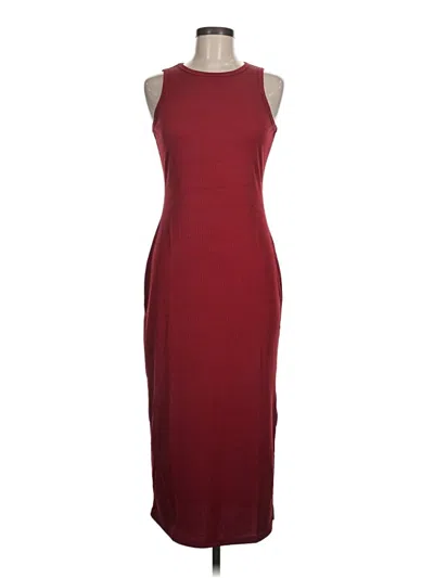 Unbranded Cocktail Dress In Burgundy