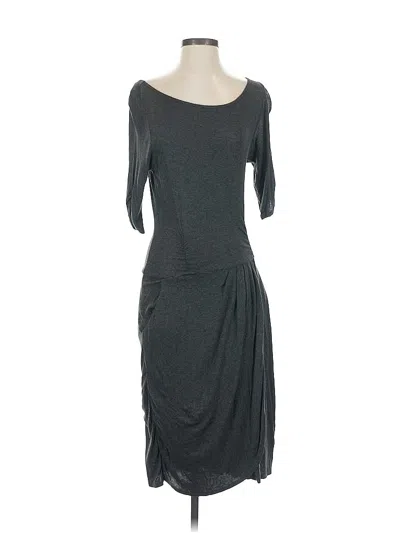Pre-owned Unbranded Cocktail Dress In Gray