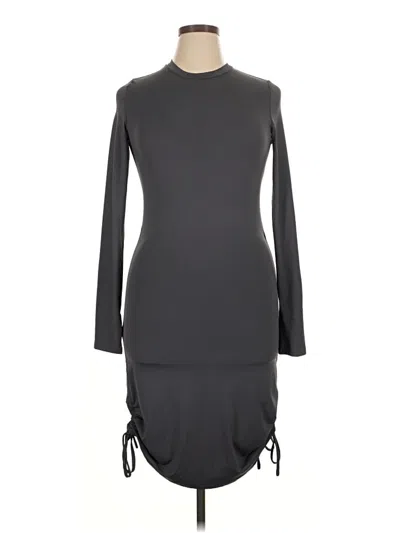 Pre-owned Unbranded Cocktail Dress In Gray