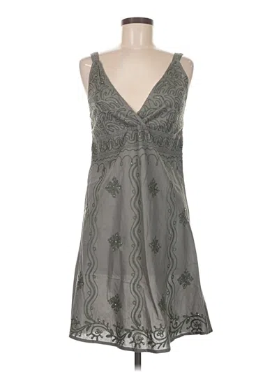 Pre-owned Unbranded Cocktail Dress In Gray