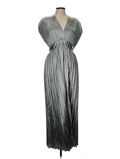 Pre-owned Unbranded Cocktail Dress In Gray
