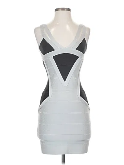 Pre-owned Unbranded Cocktail Dress In Gray