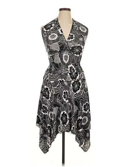 Pre-owned Unbranded Cocktail Dress In Gray
