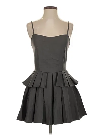 Pre-owned Unbranded Cocktail Dress In Gray