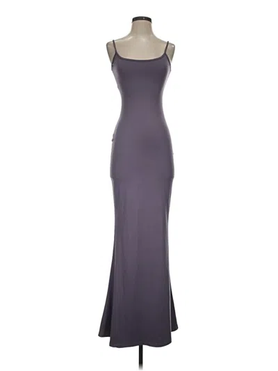 Pre-owned Unbranded Cocktail Dress In Gray