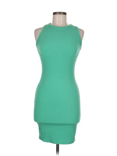 Pre-owned Unbranded Cocktail Dress In Green
